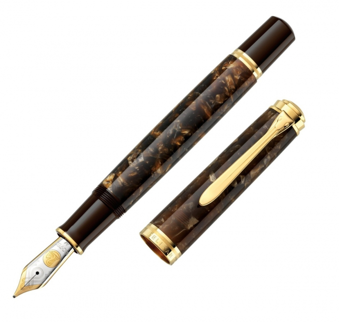 Stilou Souveran M1000 Renaissance Brown, Pelikan [2]