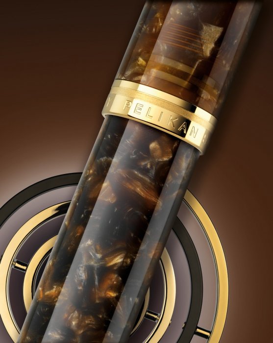 Stilou Souveran M1000 Renaissance Brown, Pelikan [5]