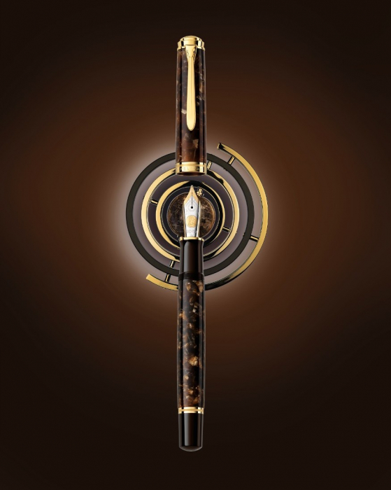 Stilou Souveran M1000 Renaissance Brown, Pelikan [6]