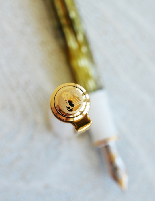 Stilou Souveran M400 Tortoiseshell-White, Pelikan [8]