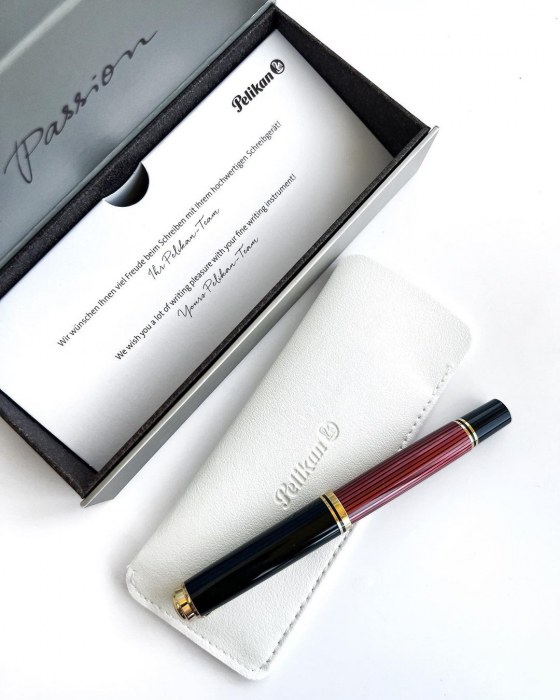Stilou Souveran M800 Black-Red, Pelikan [11]