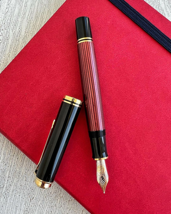 Stilou Souveran M800 Black-Red, Pelikan [8]