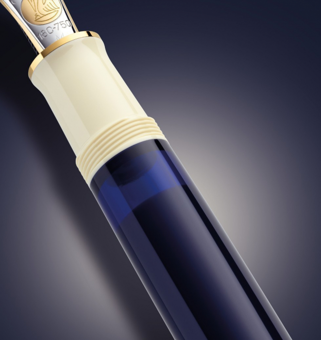 Stilou Souveran M800 Cream Blue, Pelikan (Special Edition oct 2024) [6]