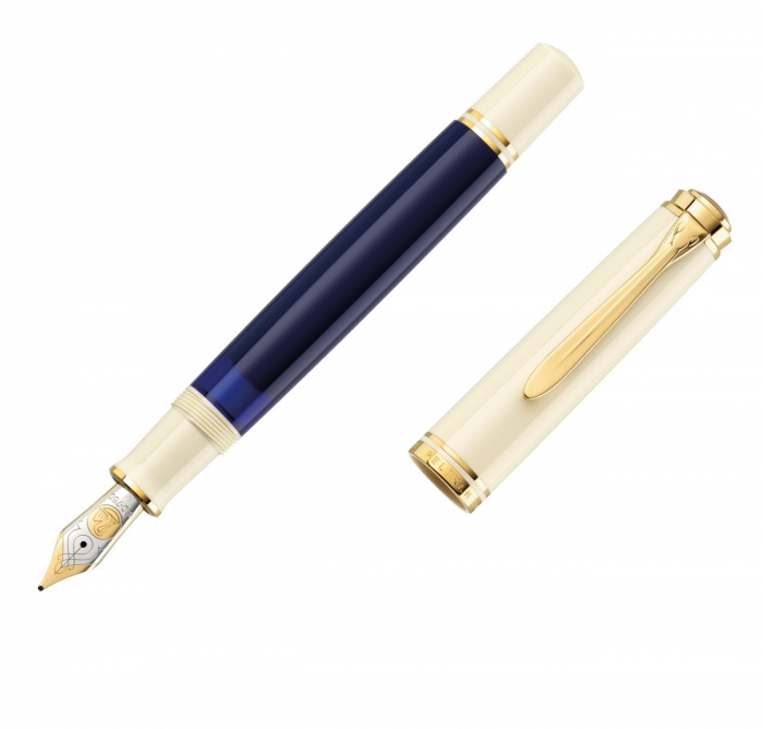 Stilou Souveran M800 Cream Blue, Pelikan (Special Edition oct 2024) [2]