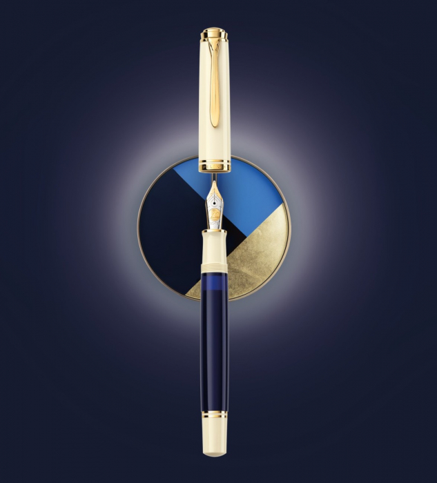 Stilou Souveran M800 Cream Blue, Pelikan (Special Edition oct 2024) [5]