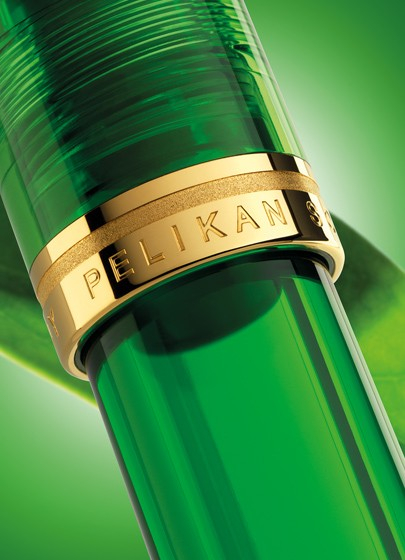 Stilou Souveran M800 Green Demonstrator, Pelikan [7]