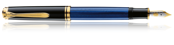 Stilou Souveran M800 Black-Blue Pelikan [2]
