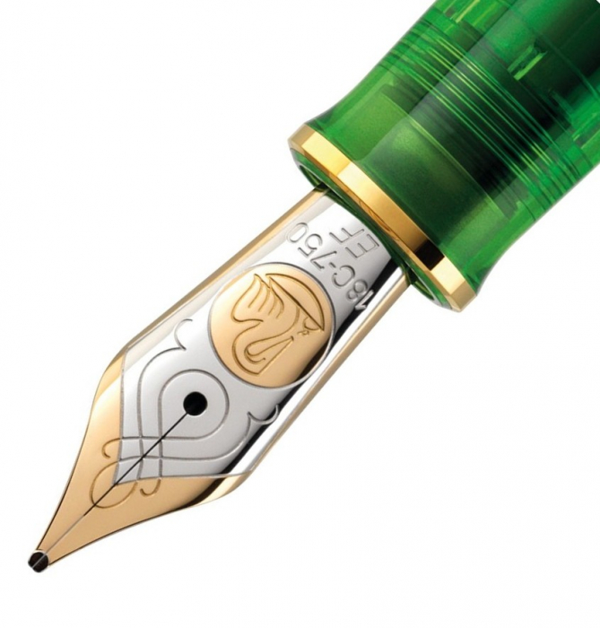 Stilou Souveran M800 Green Demonstrator, Pelikan [2]
