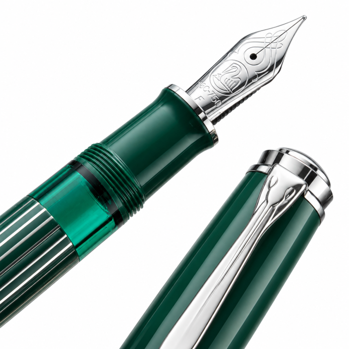 Stilou Souveran M815 Metal Striped Green, Pelikan [3]