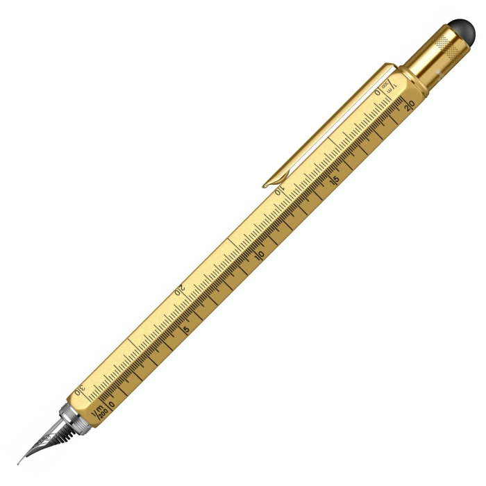 Stilou Stylus Tool Pen Brass GT, Monteverde USA [6]