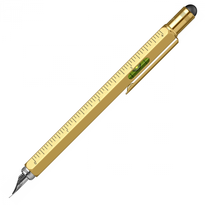 Stilou Stylus Tool Pen Brass GT, Monteverde USA [4]