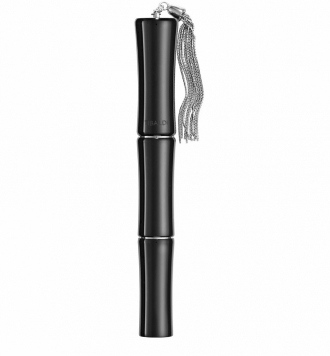 Stilou Tibaldi Bamboo Rich Black Resin FP with Sterling Silver Tassel [2]
