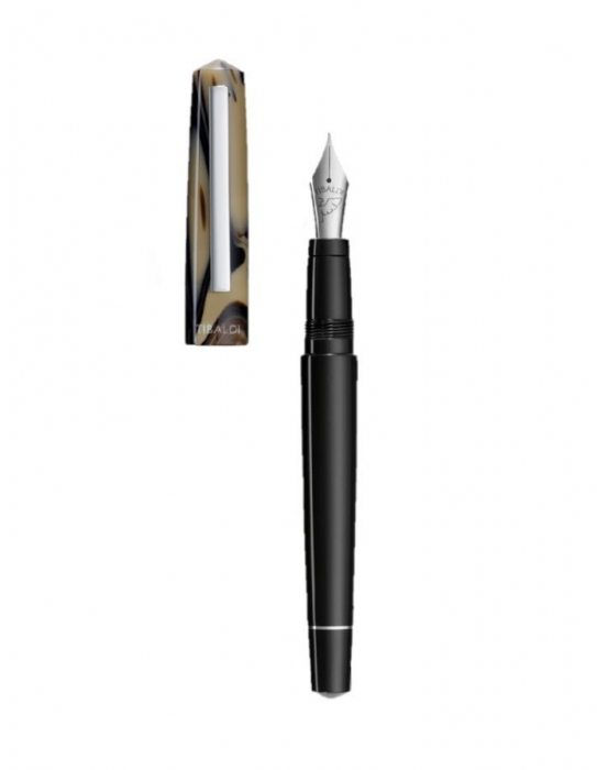 Stilou Tibaldi Infrangibile Taupe Grey Resin FP [5]