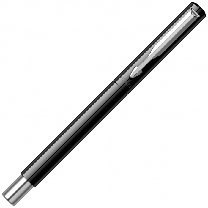 Stilou Vector Black + set 5 cartuse albastre, Parker [4]