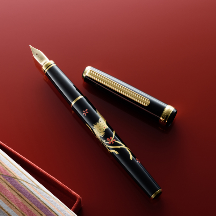 Stilou Vicoh Modern Maki-e Phoenix Platinum [2]