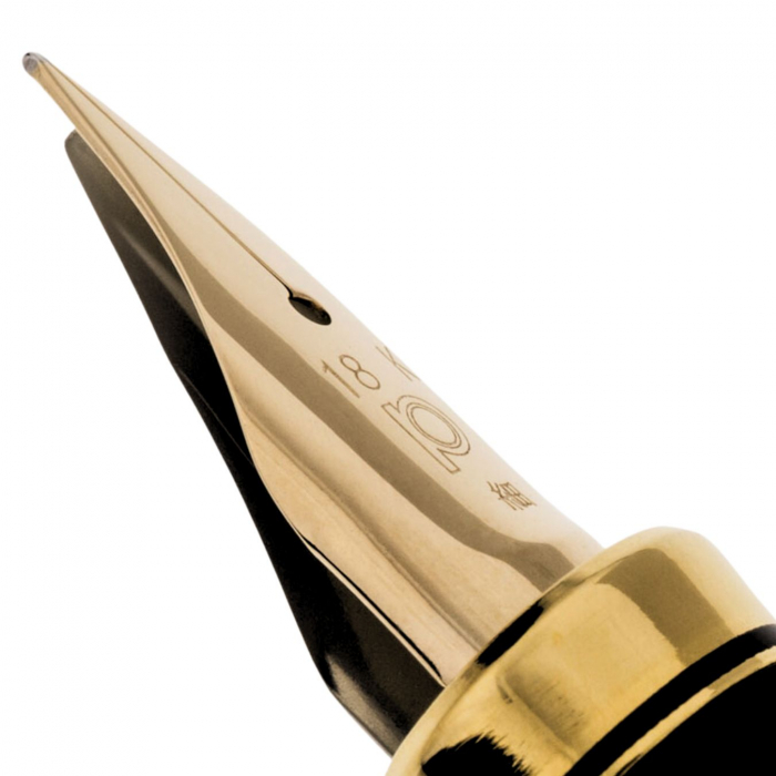 Stilou Vicoh Modern Maki-e Bush Warbler on Plum Tree, Platinum [5]