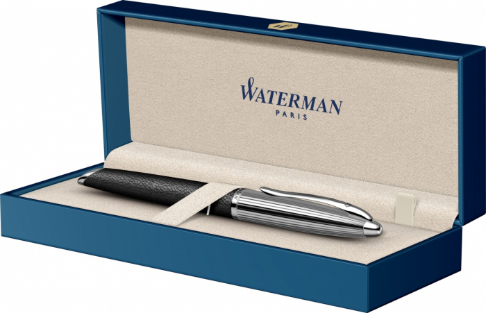 Stilou Waterman Carene SE Black Leather PDT 18k [12]