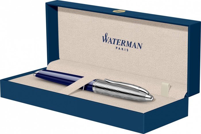 Stilou Carene SE DeLuxe Dark Blue Wave PDT, Waterman [10]