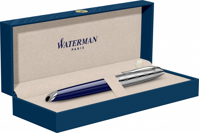 Stilou Carene SE DeLuxe Dark Blue Wave PDT, Waterman [2]