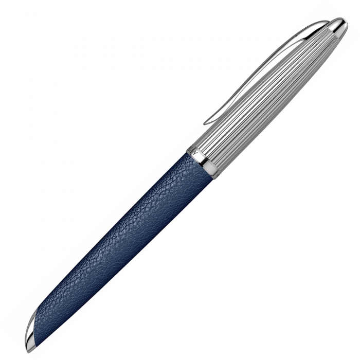 Stilou Waterman Carene SE Blue Leather PDT 18k [8]