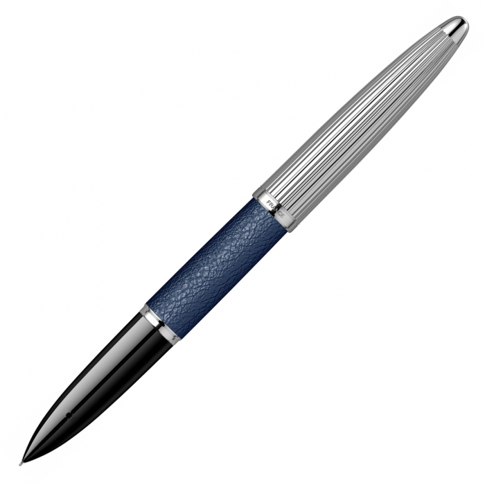 Stilou Waterman Carene SE Blue Leather PDT 18k [6]