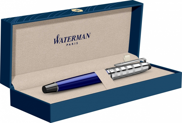 Stilou Waterman Expert DeLuxe Blue CT [6]