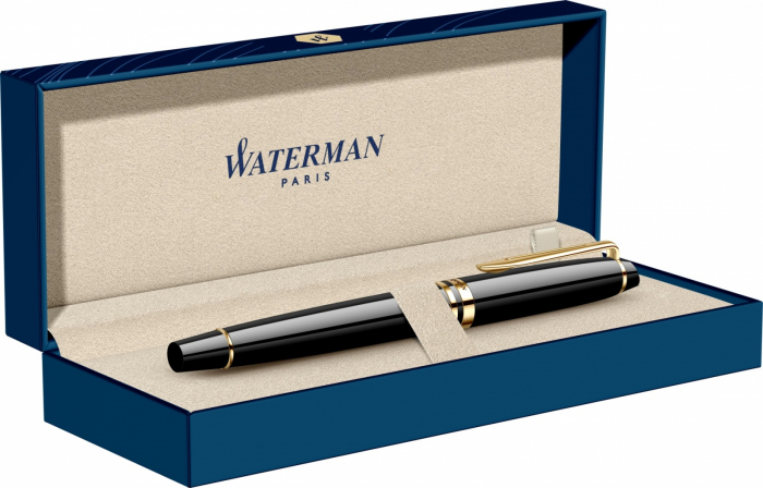 Stilou Expert Essential Black Laquer GT, Waterman [2]