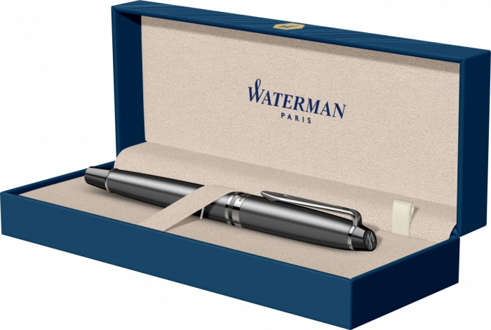 Stilou Expert Metalic Black Laquer TT, Waterman [2]