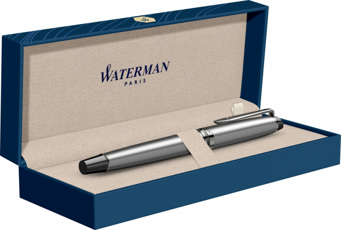 Stilou Expert Metalic Silver Laquer TT, Waterman [4]