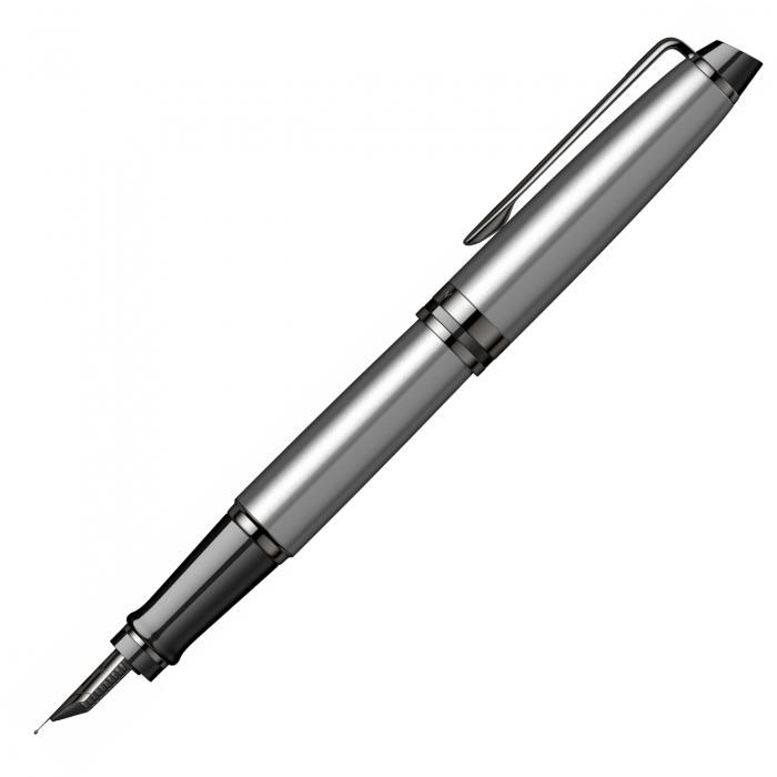 Stilou Expert Metalic Silver Laquer TT, Waterman [8]