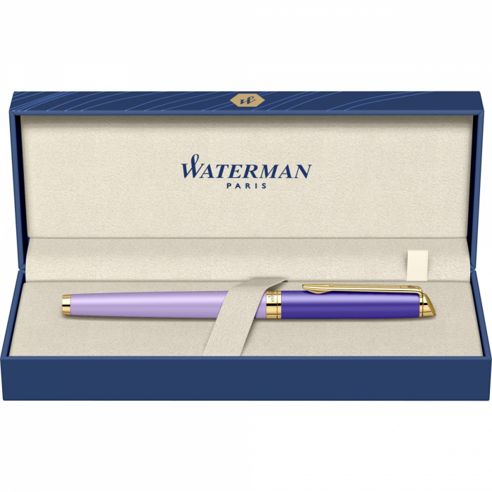 Roller Waterman Hemisphere Colour Blocking Purple & Light Purple GT [8]