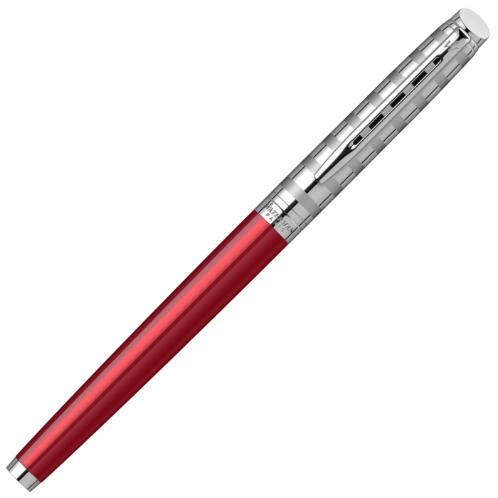 Set Stilou Hemisphere French Riviera Deluxe Red in cutie cu etui, Waterman [4]