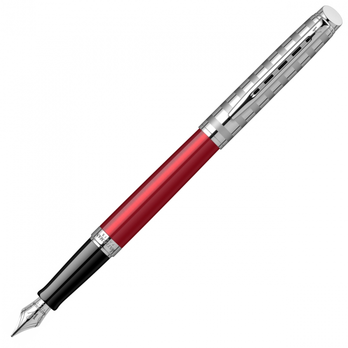 Set Stilou Hemisphere French Riviera Deluxe Red in cutie cu etui, Waterman [2]