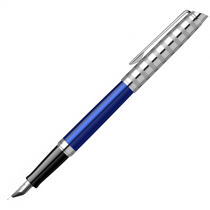 Set Stilou Hemisphere SE French Riviera Deluxe Marine Blue PDT in cutie cu etui, Waterman [8]