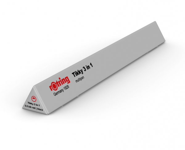 Trio Pen 0.5 Black Tikky 3 in 1 Rotring [3]