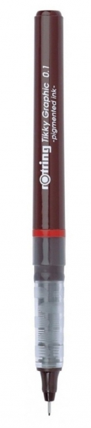 Liner 0.1 mm Calibrat cu Tus Tikky Graphic Rotring [2]