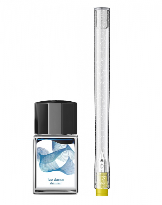 Toc Caligrafic Hocoro Dip Pen Fude 40º Nib + Calimara 10 ml Dipton Ice Dance, Sailor [3]