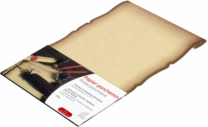 Top Coli Hartie A4 Herbin Traditional Papers, 5 foi 90 g/mp Parchment [3]
