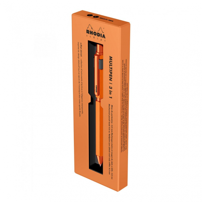 Trio Pen 0.5 Rhodia Script 3 in 1 Orange [6]