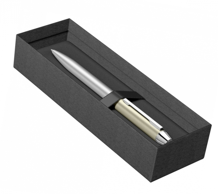 Trio Pen Metalino Matte Champagne Gold CT, Sailor [4]