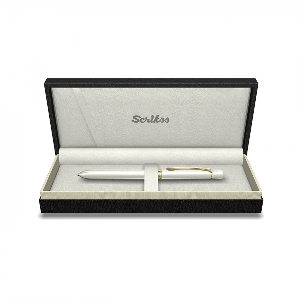 Trio Pen Scrikss Trio 93 Pearl White GT [3]