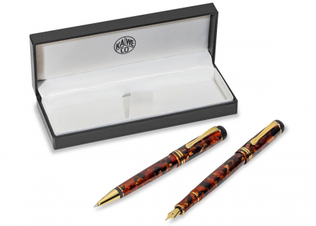 Set Cadou Stilou + Pix DIA2 Amber Kaweco [1]