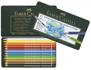 CREIOANE COLORATE ACUARELA A.DURER 12 CULORI FABER-CASTELL [2]