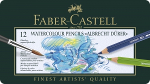 CREIOANE COLORATE ACUARELA A.DURER 12 CULORI FABER-CASTELL [1]