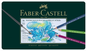 Arta si Grafica - CREIOANE COLORATE ACUARELA A.DURER 36 CULORI FABER-CASTELL