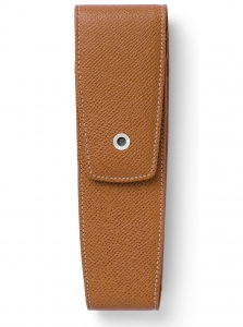 Etuiuri - Etui 2 Instrumente de Scris Piele Granulata Brown, Graf Von Faber Castell