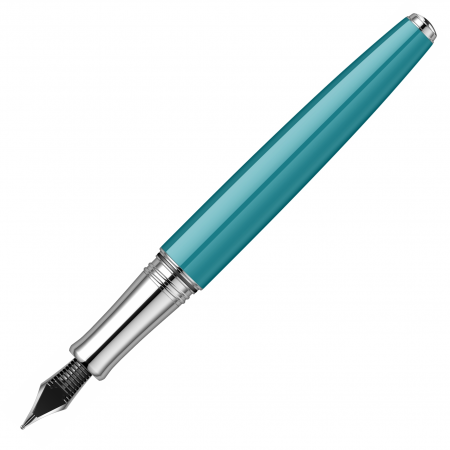 Stilou Leman Bicolor Turquoise SRT Caran d'Ache [7]