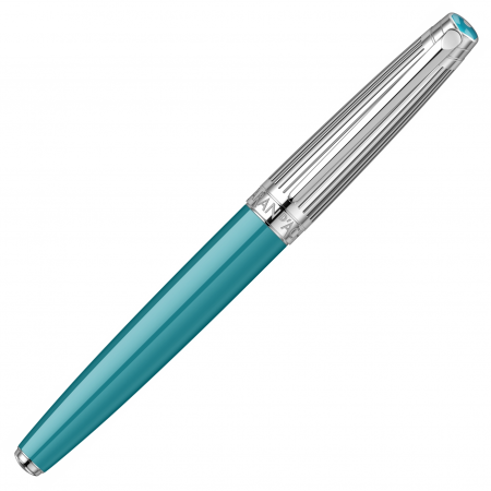 Stilou Leman Bicolor Turquoise SRT Caran d'Ache [3]