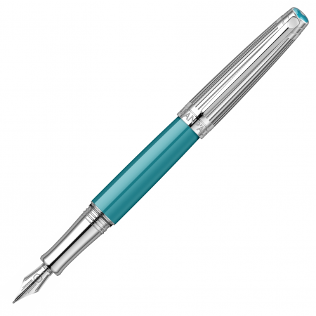 Stilou Leman Bicolor Turquoise SRT Caran d'Ache [0]