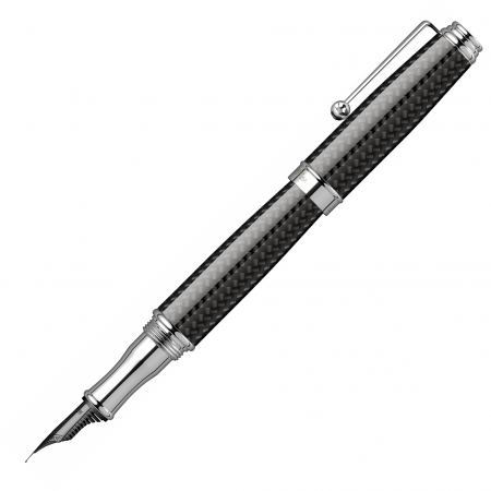 Stilou Invincia Deluxe Chrome Carbon Fiber CT, Monteverde USA [2]